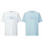 디올 【잔디집2】 x 힐튼 넬 캐주얼 반팔 티셔츠（세븐）