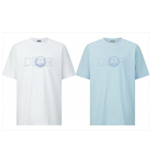 디올 【잔디집2】 x 힐튼 넬 캐주얼 반팔 티셔츠（세븐）