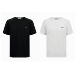 미우미우 【잔디집2】 로고 코튼 반팔 티셔츠 （세븐）