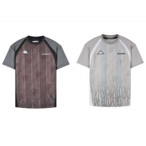 아크네 【잔디집2】 x 카파 로고 저지 반팔 티셔츠（세븐）