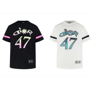 디올 【잔디집2】 x 루이스 해밀턴 47 반팔 티셔츠（세븐）