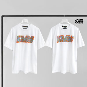 루이비통 【YD공장】 LVM 그래픽 반팔 크루넥 티셔츠