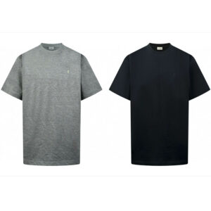 생로랑 【잔디집2】 CASSANDRE 피케 반팔 티셔츠（세븐）