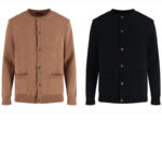 프라다 【잔디집2】 （세븐） 캐시미어 가디건