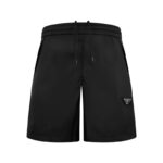 프라다 【잔디집2】 트라이앵글 로고 버뮤다 숏 팬츠（세븐）