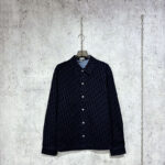 디올 [사슬공장] 오블리크 셔츠 데님 오버 네이비