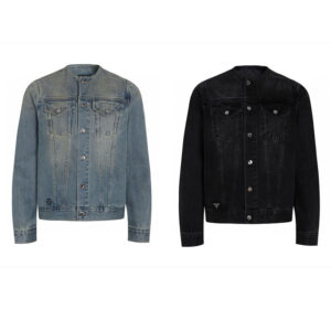 프라다 【잔디집2】 카라리스 데님 트러커 자켓（세븐）