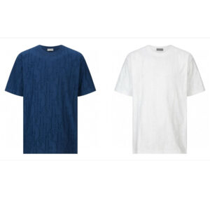 디올 【잔디집2】 오블리크 캐주얼 반팔 티셔츠（세븐）