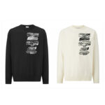 디올 【잔디집2】 아카이브 라벨 니트 스웨터（세븐）