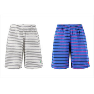 발렌시아가 【잔디집2】 로렐 스트라이프 숏 팬츠（세븐）