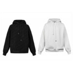 디올 【잔디집2】 오블리크 코튼 플리스 후드 스웨트셔츠（세븐）