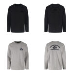 크롬하츠 【잔디집2】 트리플 크로스 헐리우드 롱슬리브 티셔츠 （세븐）