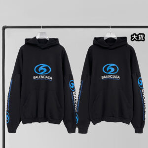 발렌시아가 [YD공장] 서퍼 후디 로고 디스토레스드