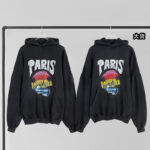 발렌시아가 [YD공장] 파리 오버사이즈 라운드 후디 트로피컬