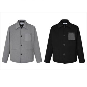 로에베 【잔디집2】 워크웨어 울 자켓（세븐）