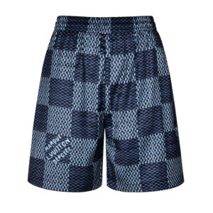 루이비통 【잔디집2】 MLVD 다미에 실크 숏 팬츠（세븐）