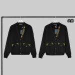 루이비통 【YD공장】 엠브로이더드 가디건 시그니처