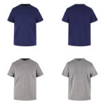 프라다 【잔디집2】 트라이앵글 자수 반팔 티셔츠（세븐）