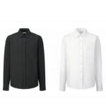 셀린느 [잔디집2] 24ss 트리옹프 린넨 자수 로고 셔츠