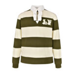 루이비통 [잔디집2] LV 럭비 폴로티 롱 슬리브드 코튼 프린트