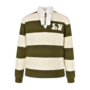 루이비통 [잔디집2] LV 럭비 폴로티 롱 슬리브드 코튼 프린트