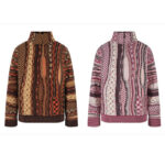 루이비통 【잔디집2】 x 니고 하프집업 풀오버 니트 스웨터（세븐）