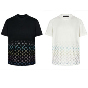 루이비통 【잔디집2】 25SS 모노그램 그라디언트 반팔 티셔츠（세븐)