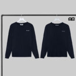 미우미우 【YD공장】 로고 롱 슬리브 티셔츠 코튼 저지