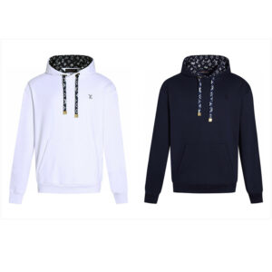 루이비통 【잔디집2】 드로스트링 모노그램 코튼 후디（세븐）