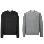 로에베 【잔디집2】 아나그램 울 니트 스웨터（세븐）