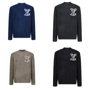 루이비통 【잔디집2】 LV 인따르시아 크루넥 니트 스웨터（세븐）