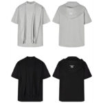 발렌시아가 【잔디집2】 인코그니토 오버사이즈 티셔츠 (세븐)