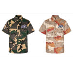 크롬하츠 【잔디집2】 x 매티 보이 섹스 반팔 셔츠（세븐）