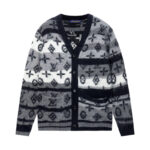 루이비통 【잔디집2】 모노그램 모헤어 가디건（세븐）