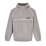 미우미우 【잔디집2】 체크 테크니컬 패브릭 봄버 자켓（세븐）