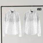 루이비통 [YD공장] 다미에 롱 슬리브드 스프레드 긴팔 셔츠