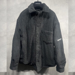 발렌시아가 오버사이즈 후리스 자켓