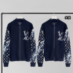 루이비통 [YD공장] LV 인따르시아 지퍼 코튼 블렌드 블루종