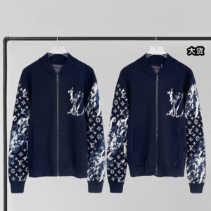 루이비통 [YD공장] LV 인따르시아 지퍼 코튼 블렌드 블루종