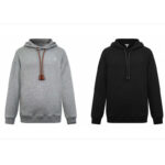 로에베 【잔디집2】 아나그램 캐주얼 코튼 후디（세븐）