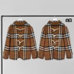 버버리 [YD공장] 체크 더플 코트