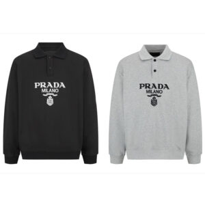프라다 [잔디집2]  자카드 폴로 셔츠 (세븐)