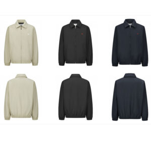 셀린느 【잔디집2】 트리옹프 블루종 자켓 로고 （세븐）