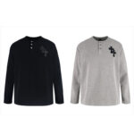 크롬하츠 【잔디집2】 와플 헨리넥 스웨트셔츠 맨투맨 (세븐)