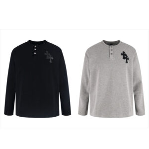 크롬하츠 【잔디집2】 와플 헨리넥 스웨트셔츠 맨투맨 (세븐)