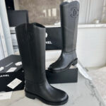 샤넬 【TJ공장】 24P CC로고 롱 부츠 (터보)