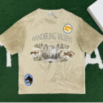 로에베 [잔디집] 24SS 티셔츠 반팔 코튼 라이트 오트 멜란지