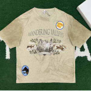 로에베 [잔디집] 24SS 티셔츠 반팔 코튼 라이트 오트 멜란지