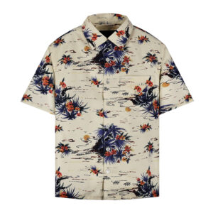 프라다 【잔디집2】 (세븐) 코튼 숏슬리브 셔츠