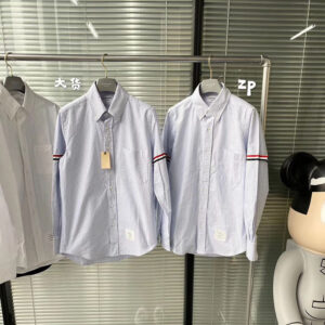 톰브라운 【TJ공장】 암밴드 스트라이프 셔츠（터보）